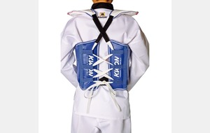 Taekwondo Plastron Corée WT rec. CE